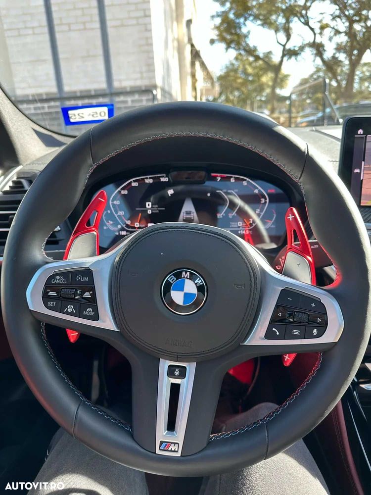 Set Extensii Padele Volan BMW Seriile G / Rosu Albastru Negru Silver - 7