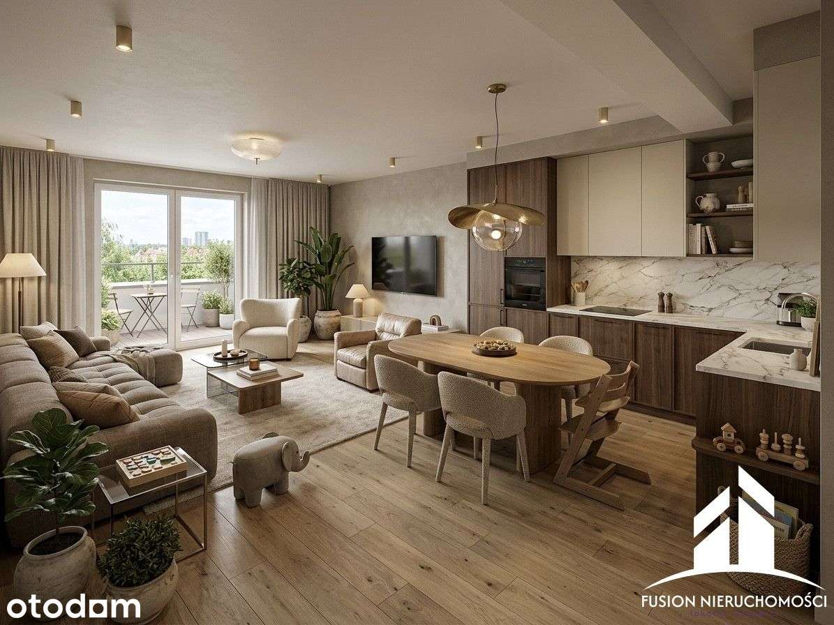 Mieszkanie 3-pokoje 62 m² | Rzeszów, Biała