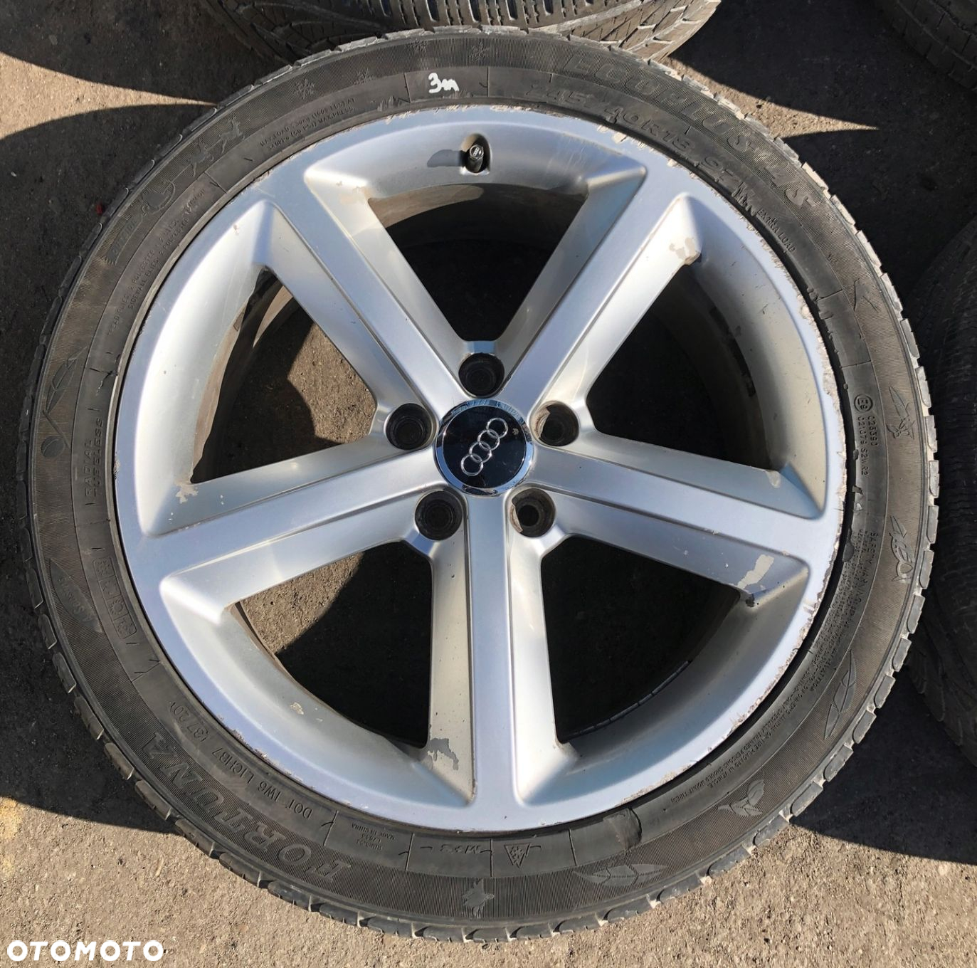 FELGI AUDI RONAL ORYGINAŁ 8Jx18H2 ET47 8K0601025Q - 8