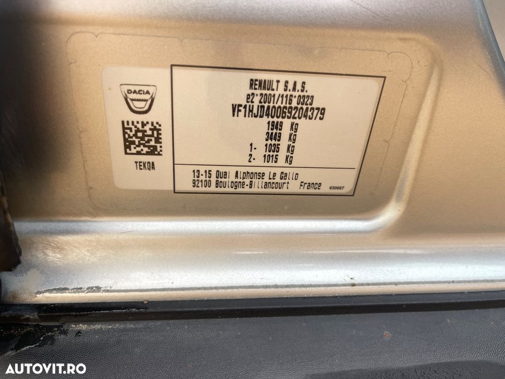 Dacia Duster Blue dCi 115 4WD Comfort - 40