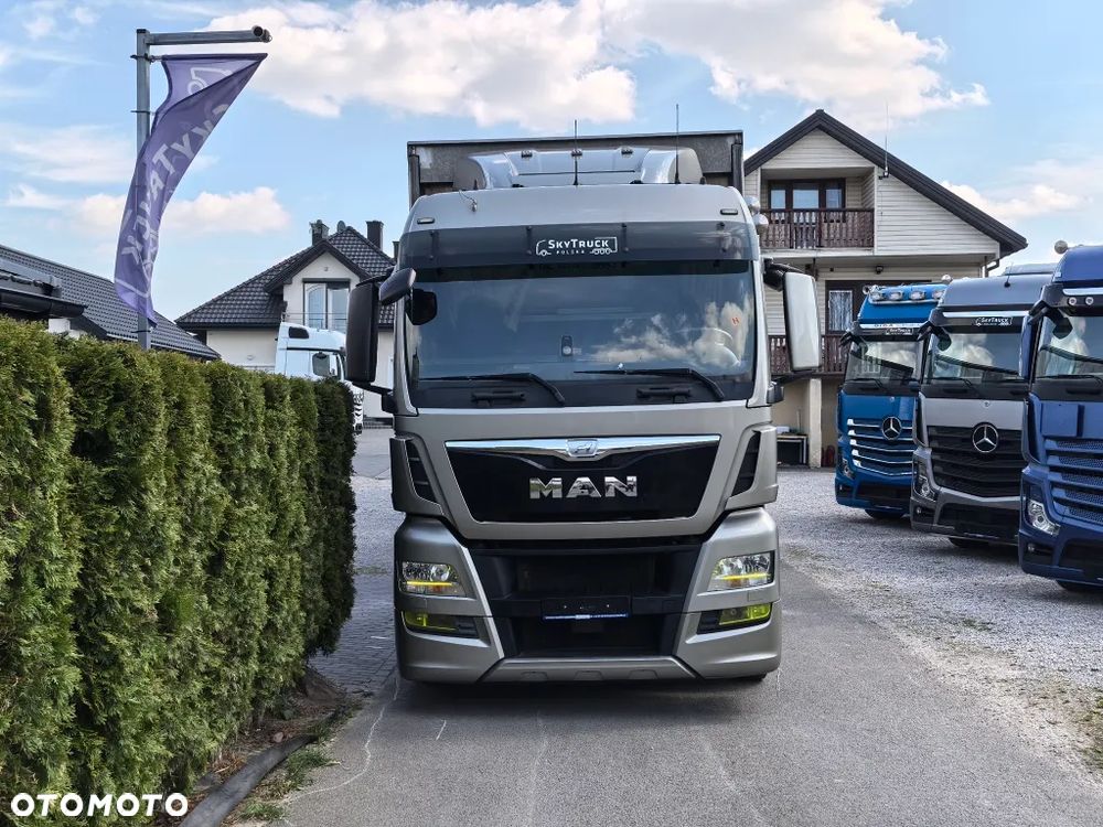 MAN TGX 26.480 // Zestaw przejazdowy z przyczepą // Firanka // - 3