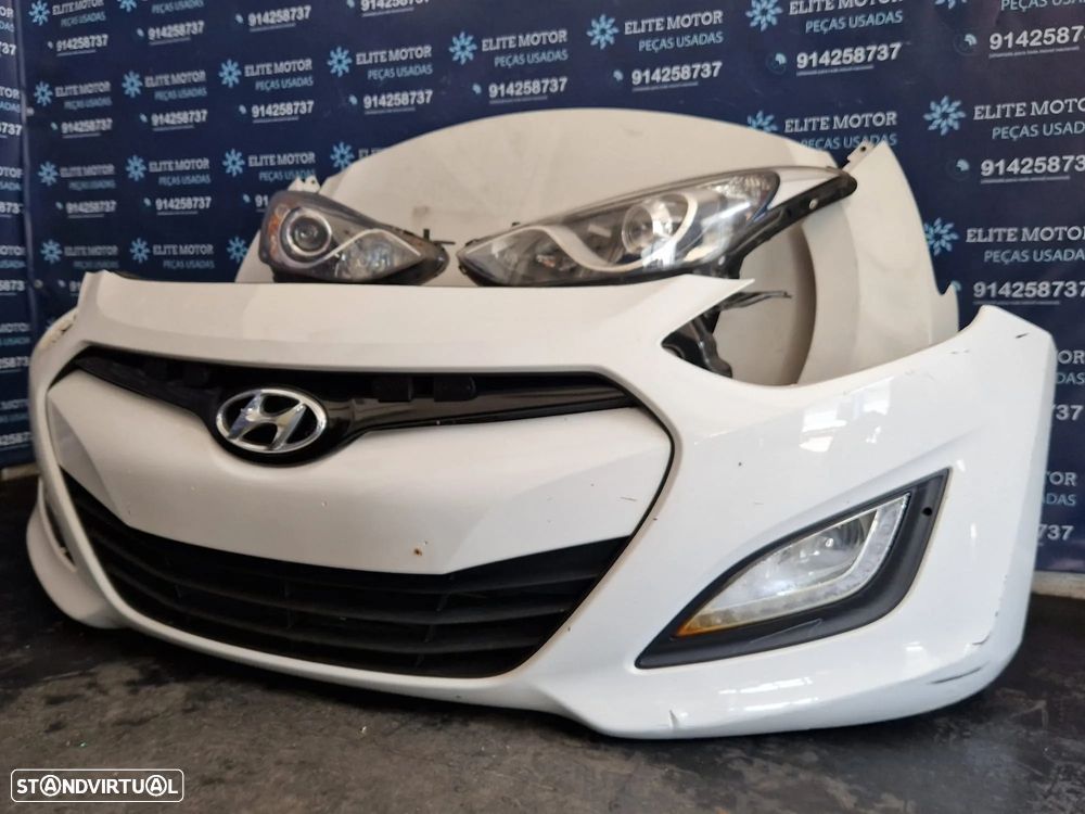 Frente completa usada HYUNDAI I30 2015 1.6 CRDI capot parachoques guardalamas oticas - 5