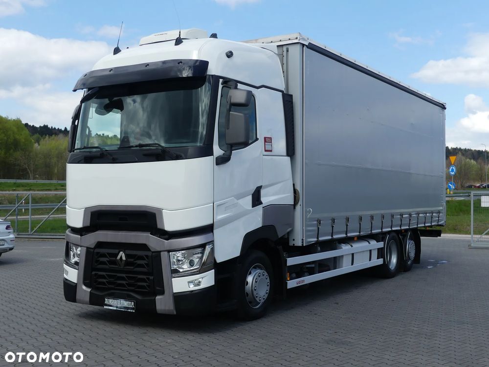 Renault T440 6x2 / FIRANKA 8.10m / EURO 6 / KLIMATYZACJA POSTOJOWA / - 1