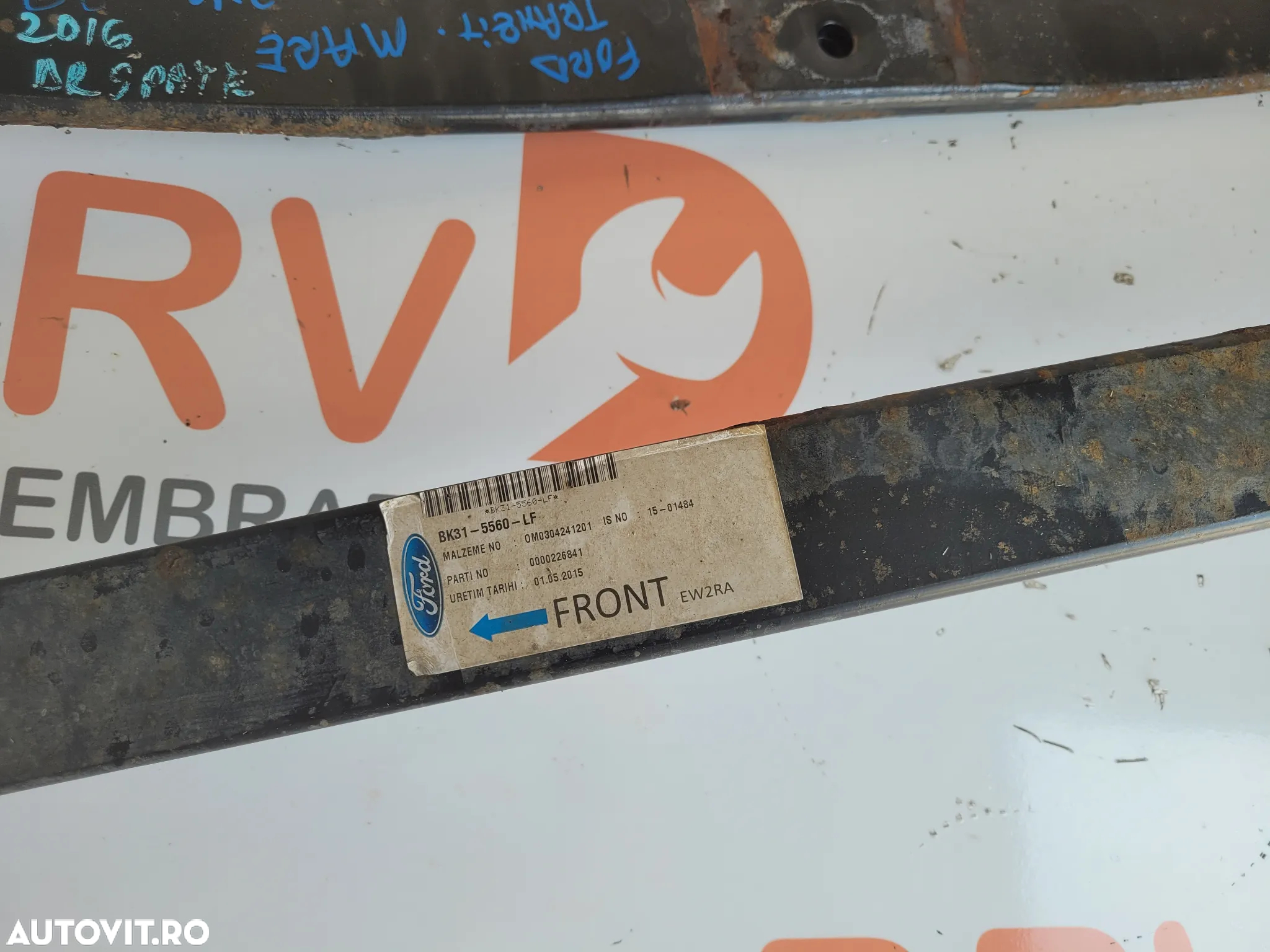 Foaie arc spate simpla pentru Ford Transit /Ford Transit CustomEuro 5 - 3