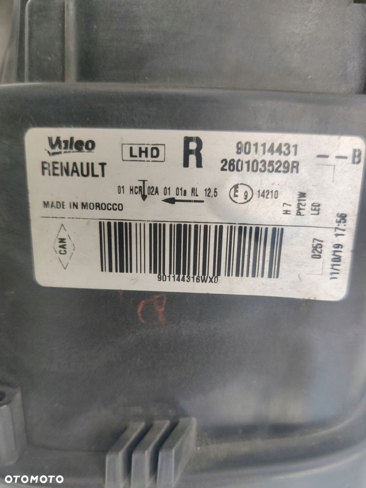 DACIA SANDERO LOGAN LIFT LED LAMPA PRZÓD PRAWA 260103529R - 7