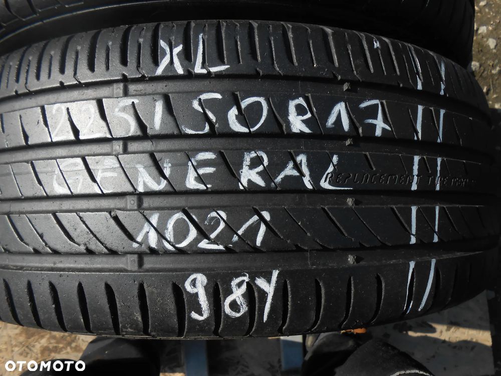 OPONY 225/50R17 GENERAL ALTIMAX ONE S XL DOT 1021 8MM - 2