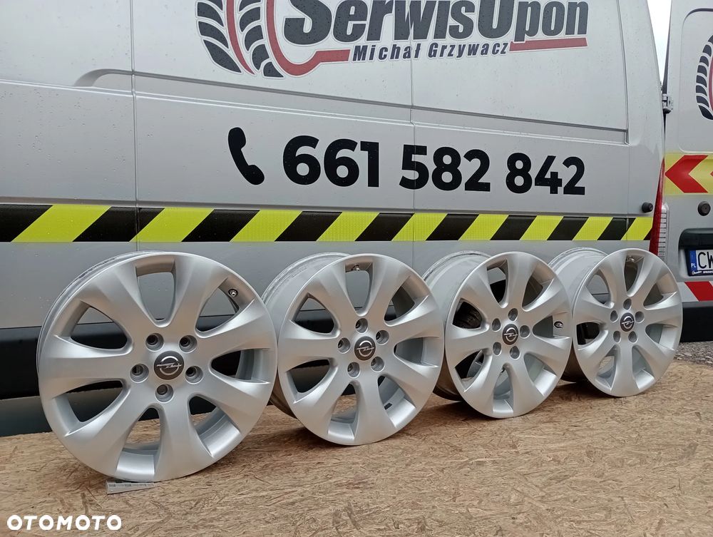 FELGI ALUMINIOWE 5x115 R17 7J ET44 OPEL ANTARA ASTRA J CASCADA INSIGNIA II ZAFIRA C  CZUJNIKI TPMS GM - 2