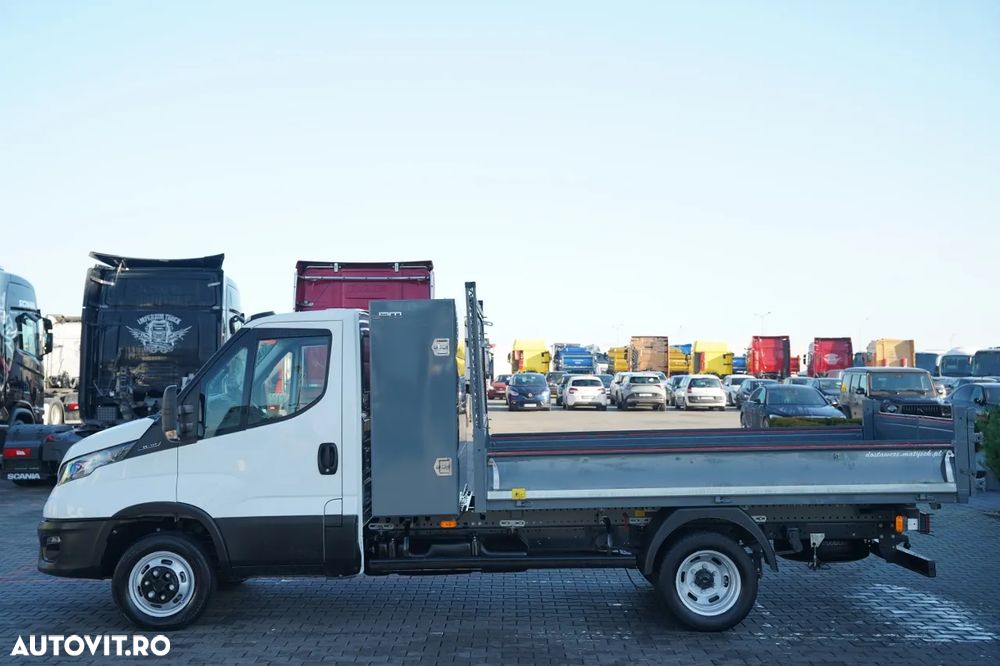 Iveco DAILY 35-140 / BENĂ BASCULABILĂ DIN OȚEL / ROȚI DUBLE PE PUNTEA SPATE / CUTIE DE VITEZE MANUALĂ / IMPORT - 16