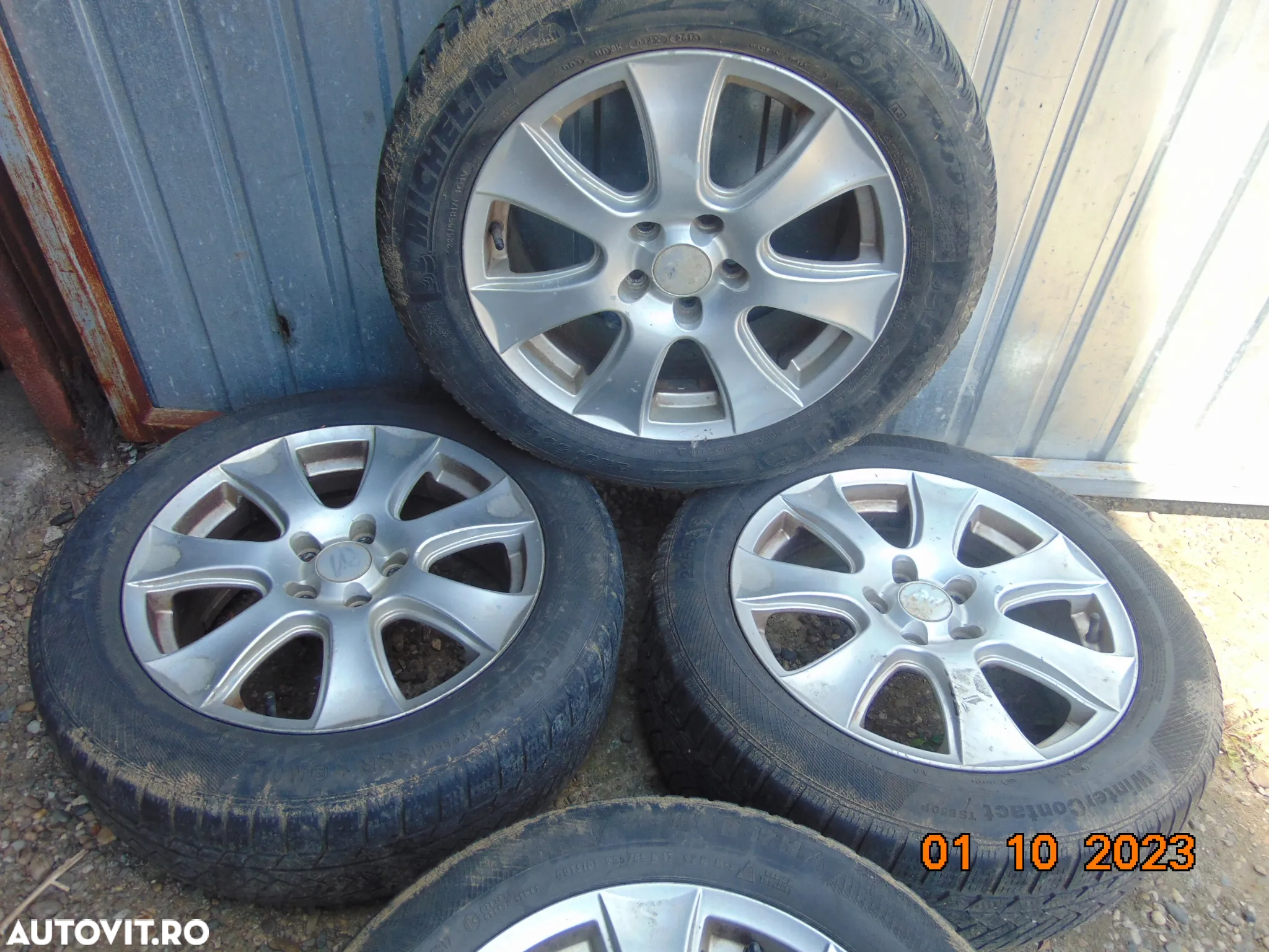jante Nissan X Trail R17 jante aliaj aluminiu r17 dezmembrez - 3