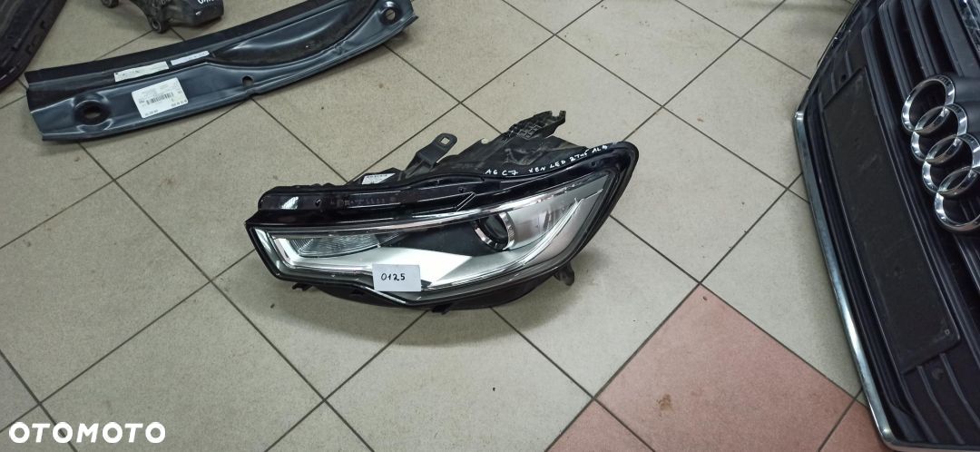 Audi a6 c7 13- reflektor przedni lewy xenon neon 4G0941031C EUROPA uchwyty całe szkło gwarancja - 1