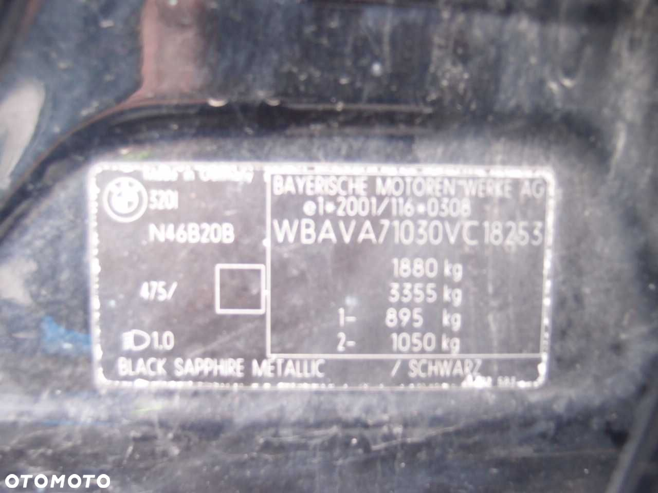 BMW e90 / 2.0 B / 2006 r. / na części - 7