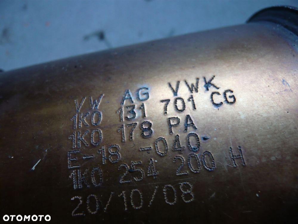 katalizator 1k0131701cg volkswagen seat skoda - 3