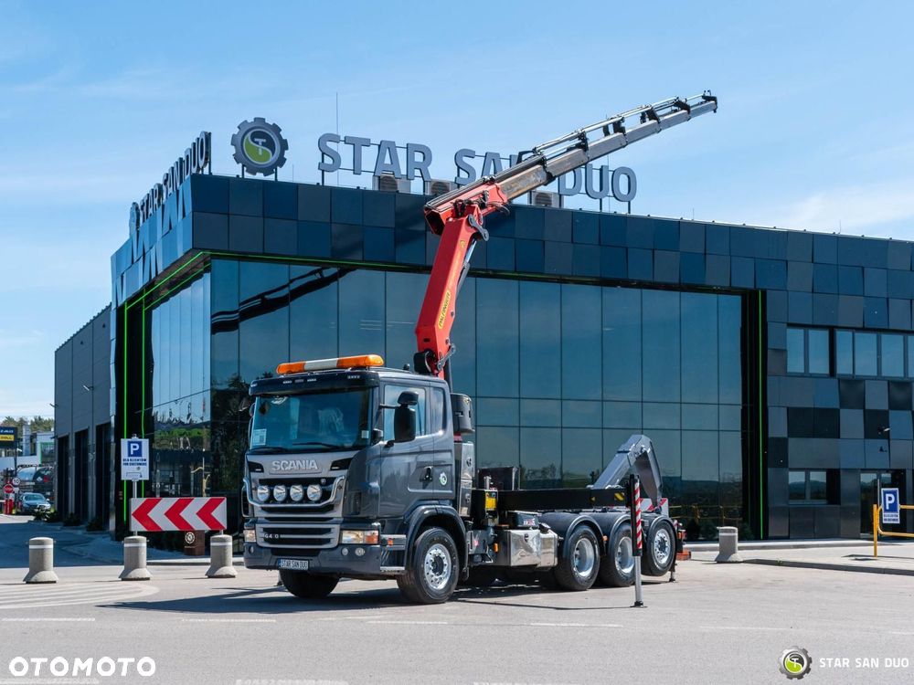 Scania G400 8x4 PALFINGER PK 34002 SH HDS Żuraw Hakowiec