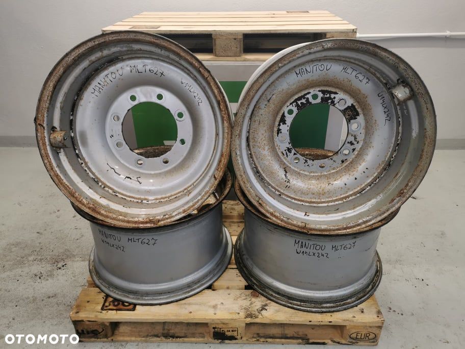 Felgi do Manitou MLT 627 {W14LX24} - 10