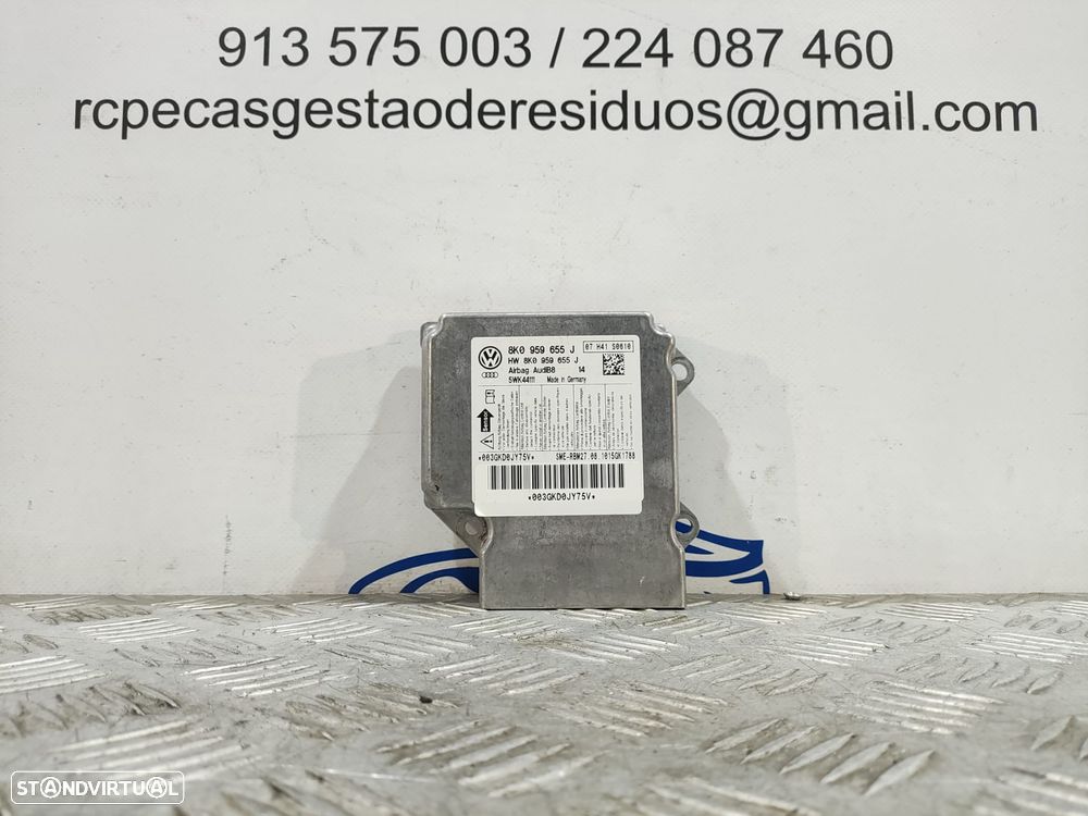 Módulo Controlo Airbag Audi A4 B8 8K0959655J 5WK44111 - 1
