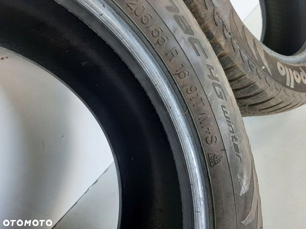 OPONY ZIMOWE APOLLO ALNAC 4G WINTER 205/55R16 91T 2024 BIEZNIK 1x6MM 1x8MM - 6