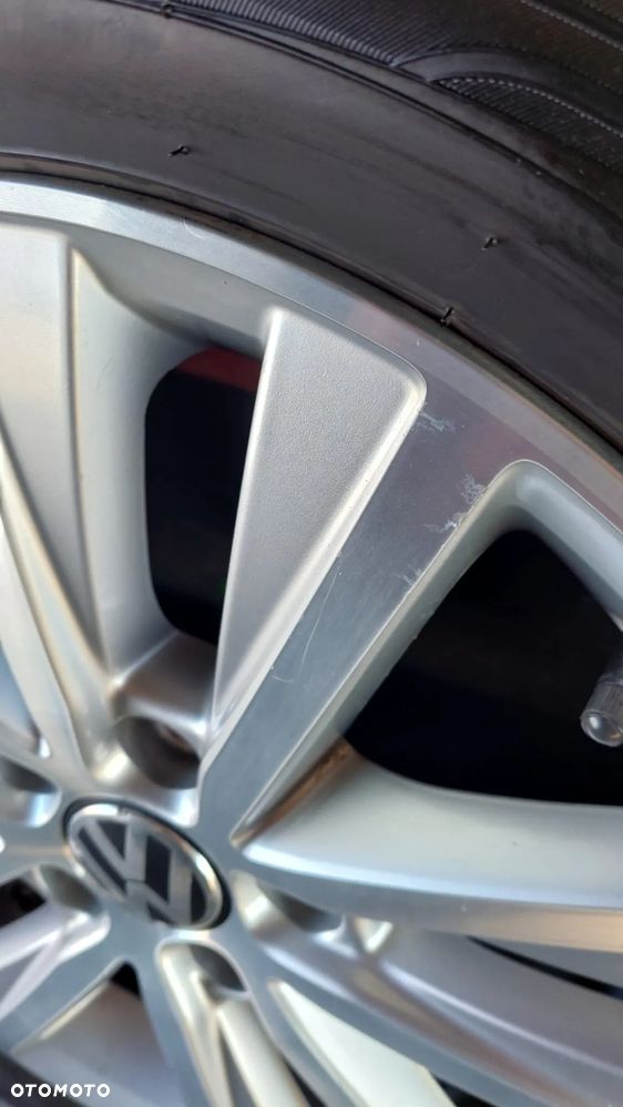 ALUFELGI+OPONY Wielosezonowe 205/55 16  VW Golf VI Touran II Jetta 16' 5X112 ET50 - 5