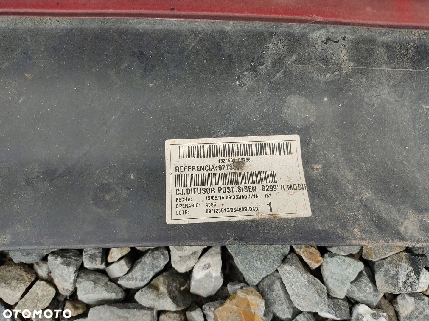 ZDERZAK TYŁ TYLNY FORD FIESTA MK7 VII ST-LINE ST 2012-2017 LIFT - 16