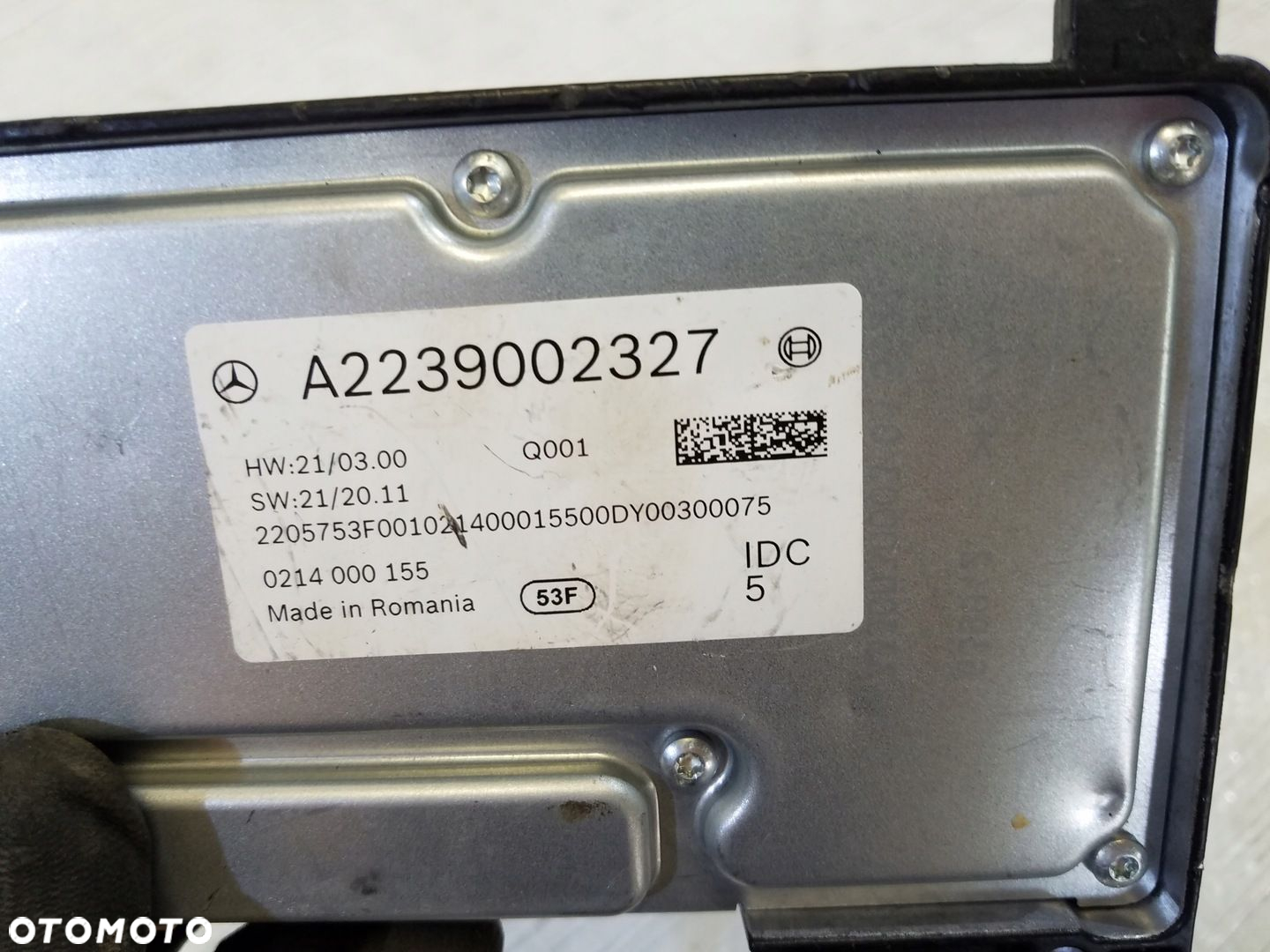 MODUŁ STEROWNIK MERCEDES-BENZ A2239002327 - 3