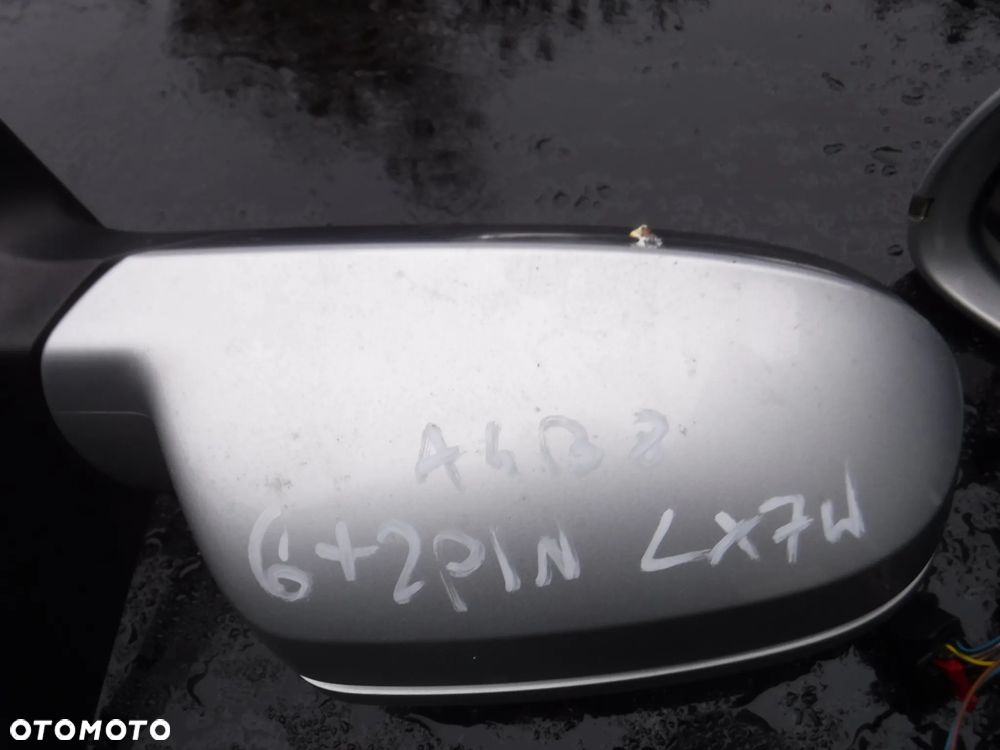 Audi A4 B8  lusterko 8pin prawe lewe 6+2pin LX7W - 5