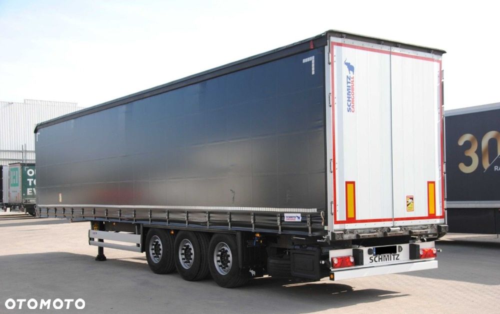 Schmitz Cargobull SCS kurtyna, podnoszona oś - 4