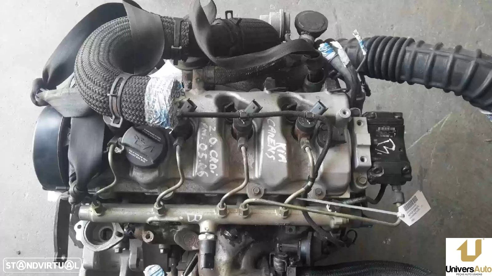 MOTOR COMPLETO KIA CARENS II LIMUSINA 2002 -D4EA - 2