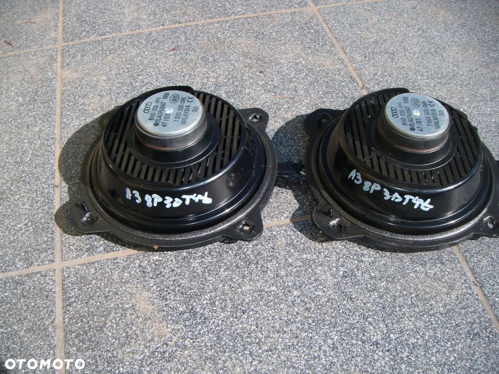 audi a3 8p głośniki w boczki tył 8h0035411 - 1