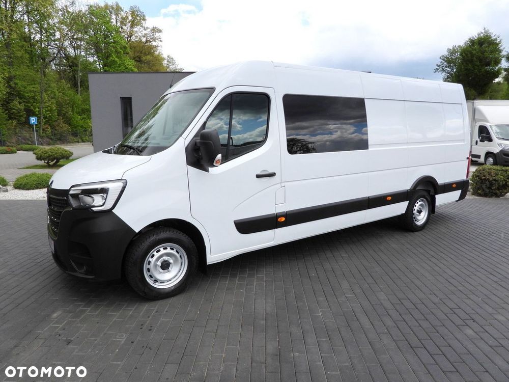 Renault MASTER BRYGADÓWKA 7 MIEJSC TEMPOMAT LEDY KLIMATYZACJA  165KM - 20