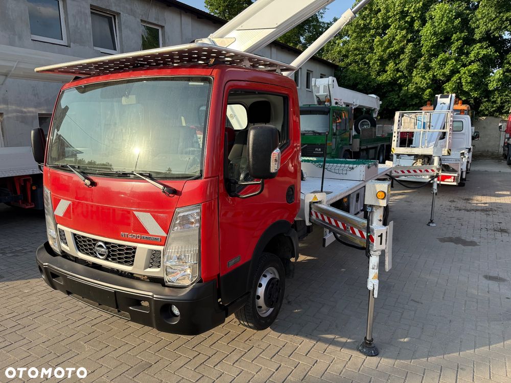 Nissan Podnośnik Koszowy Multitel Mt 204 20,5 metra 14 w Bok Kosz 300 KG!!! Zwyżka!UDT! jak Wumag Ruthmann GSR - 14
