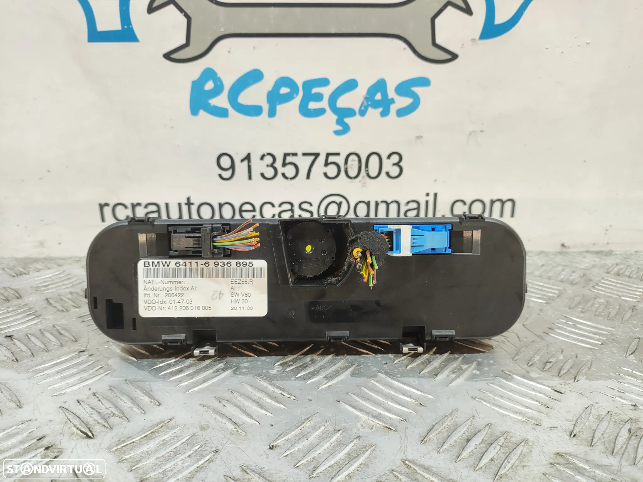 DISPLAY SOFAGEM COMANDO CHAUFFAGE CLIMATRONIC BMW Z4 E85 ROADSTER CABRIO 6936895 - 6
