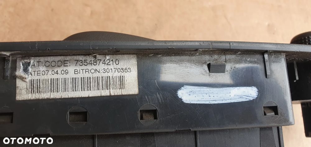 Panel szyb przełącznik lusterek Fiat Ducato III Jumper 7354874210 30170353 - 8
