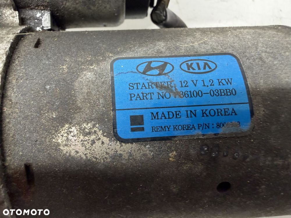 ROZRUSZNIK KIA RIO IV V 1.2 BENZYNA G4LA KIA 36100-03BBO  2017- - 2