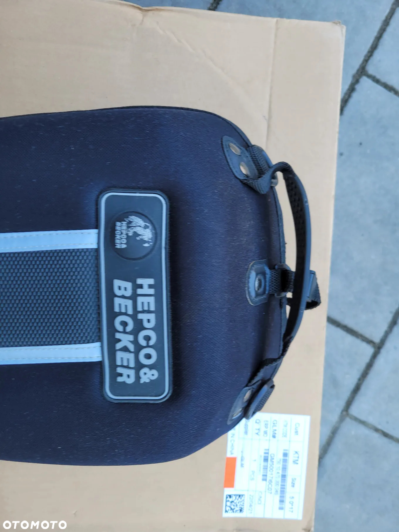 Torba na bak, zbiornik paliwa Hepco Becker Street Daypack 2.0 640808 - 2