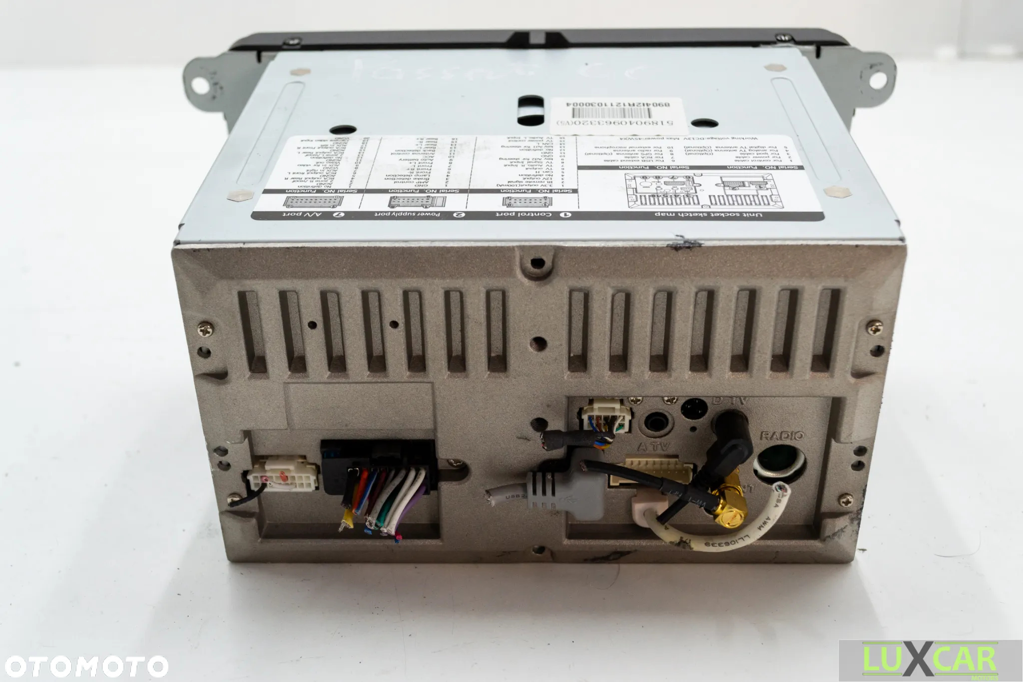 VOLKSWAGEN TOURAN II 2 RADIO USB SD ZAMIENNIIK RNS 510 NAWIGACJA GORLICE - 8