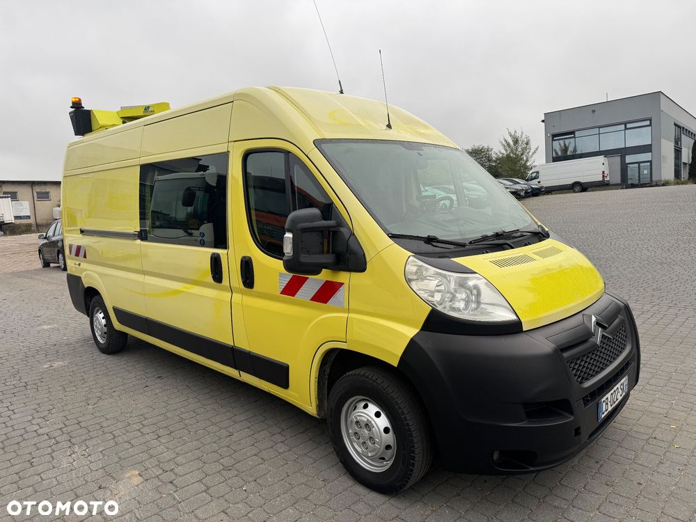 Citroën JUMPER L3H2 Maxi 2012 r. Oswietlenie Roboty drogowe Mobilny Serwis I właściciel WEBASTO - 3