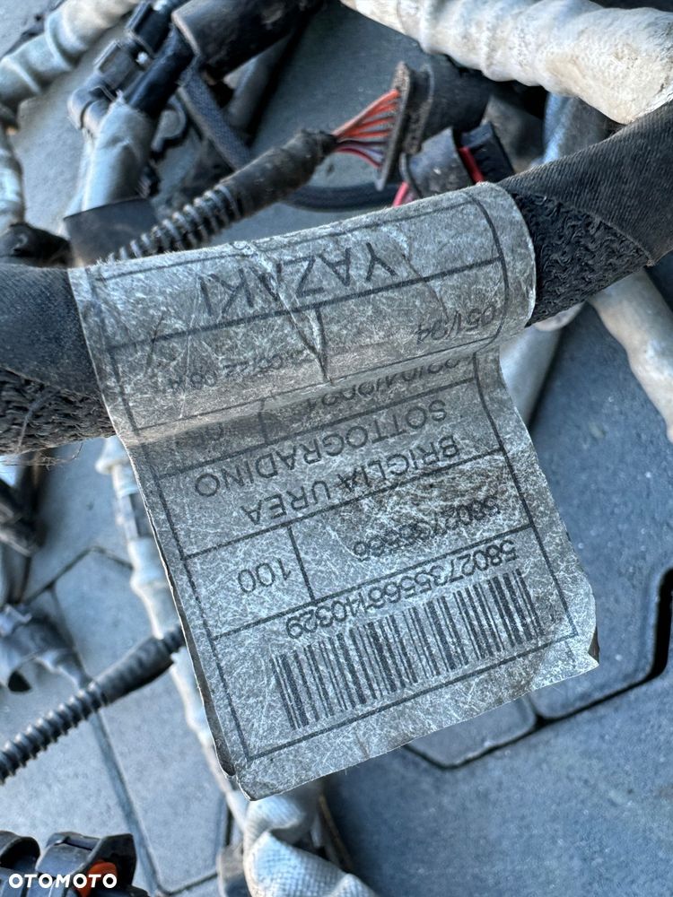 Wiązka adblue,instalacja 05802735566Iveco daily - 2