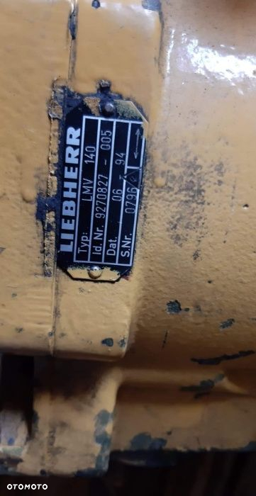 Silnik jazdy koparka liebherr, typ LMV 140 - 2