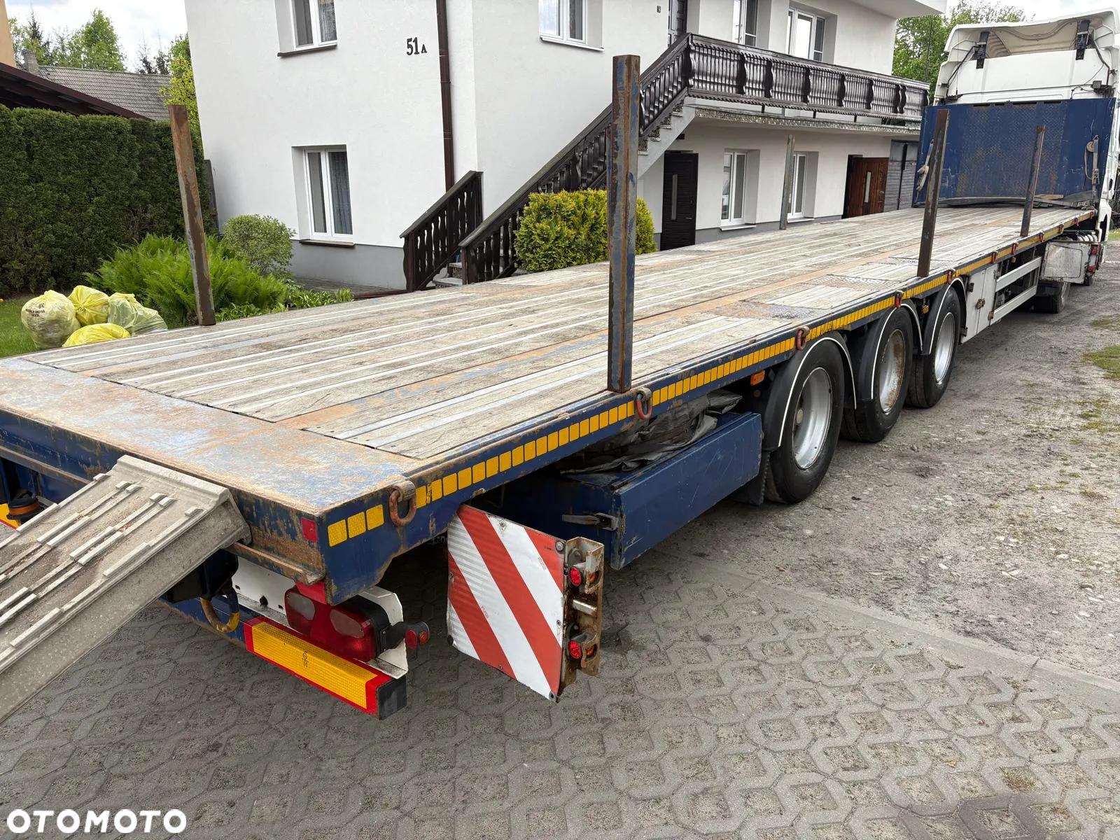 Fruehauf PLATRORMA + NAJAZDY / MEGA / DO STALI / MEGA / MOCNA PODŁOGA - 2