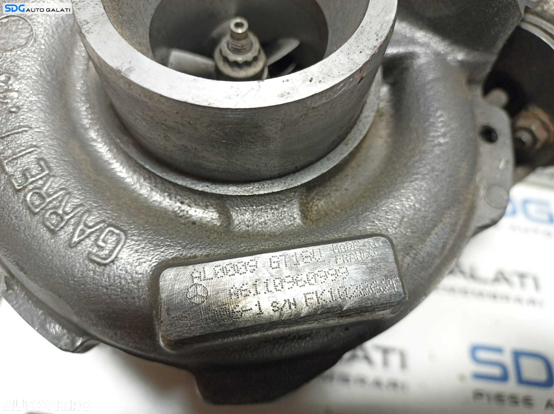Turbo Turbina Turbosuflanta Mercedes W210 Clasa E Class E200 E220 2.2 CDI OM 611 611961 1999 - 2002 Cod A6110960999 [X3876] - 4