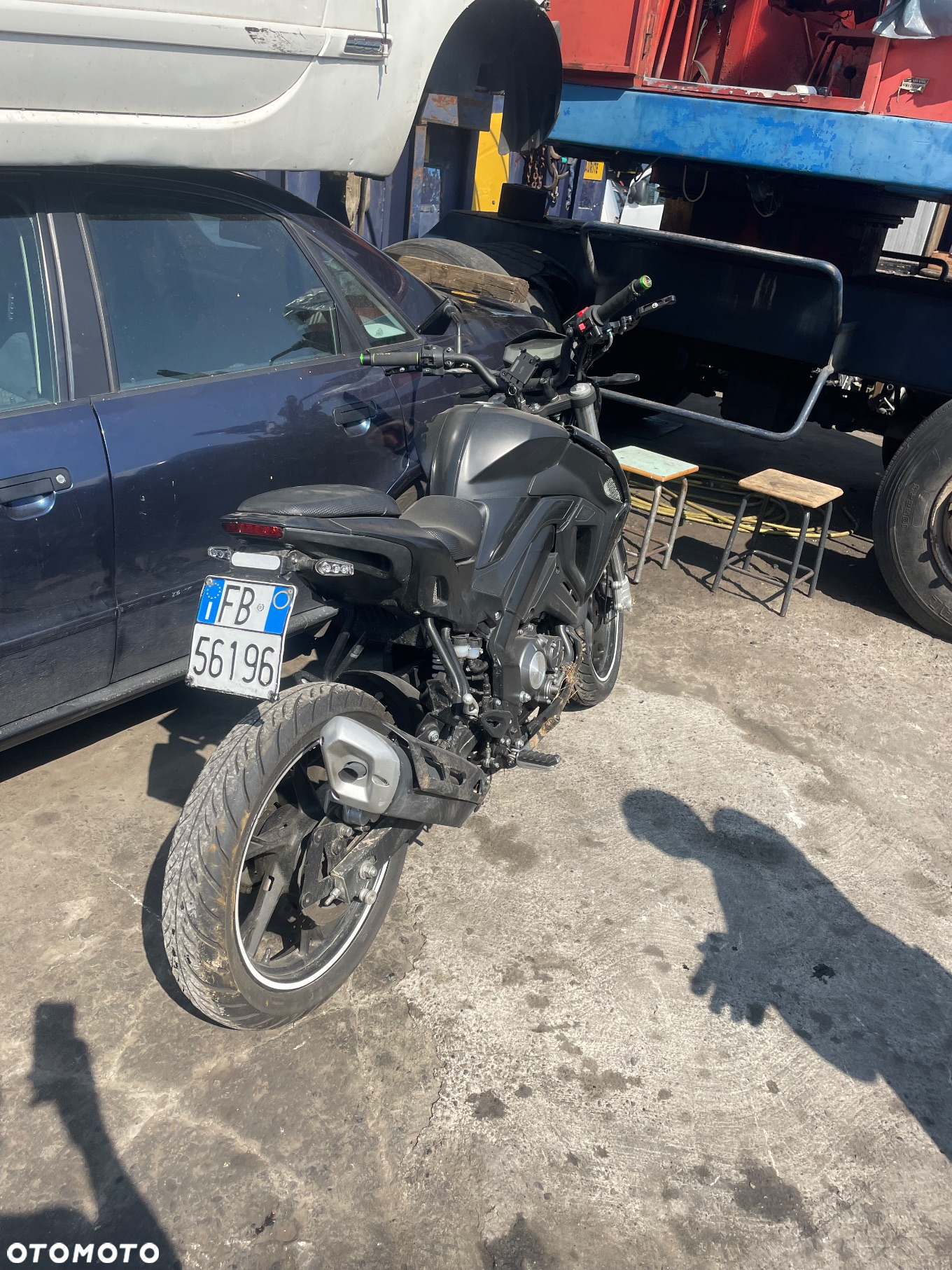Keeway RKF 125 silnik, lampa, owiewki, koła - 3