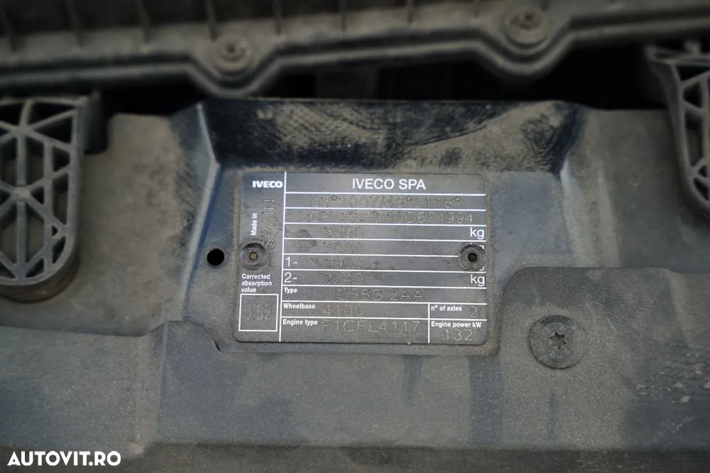 Iveco DAILY 35-180 / CONTAINER / HI-MATIC / PALFINGER LIFT / 3 LOCURI / 2021 - 33