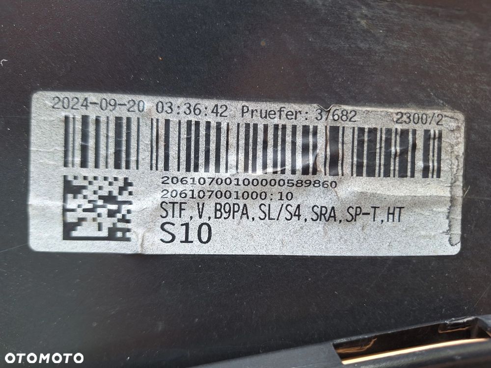 AUDI A4 B9 S4 S-LINE LIFT 20-24 BLACK 8W0 CAŁY NIE KLEJONY! SUPER STAN KOLOR: Mythosschwarz LY9T ZDERZAK PRZÓD PRZEDNI O - 12