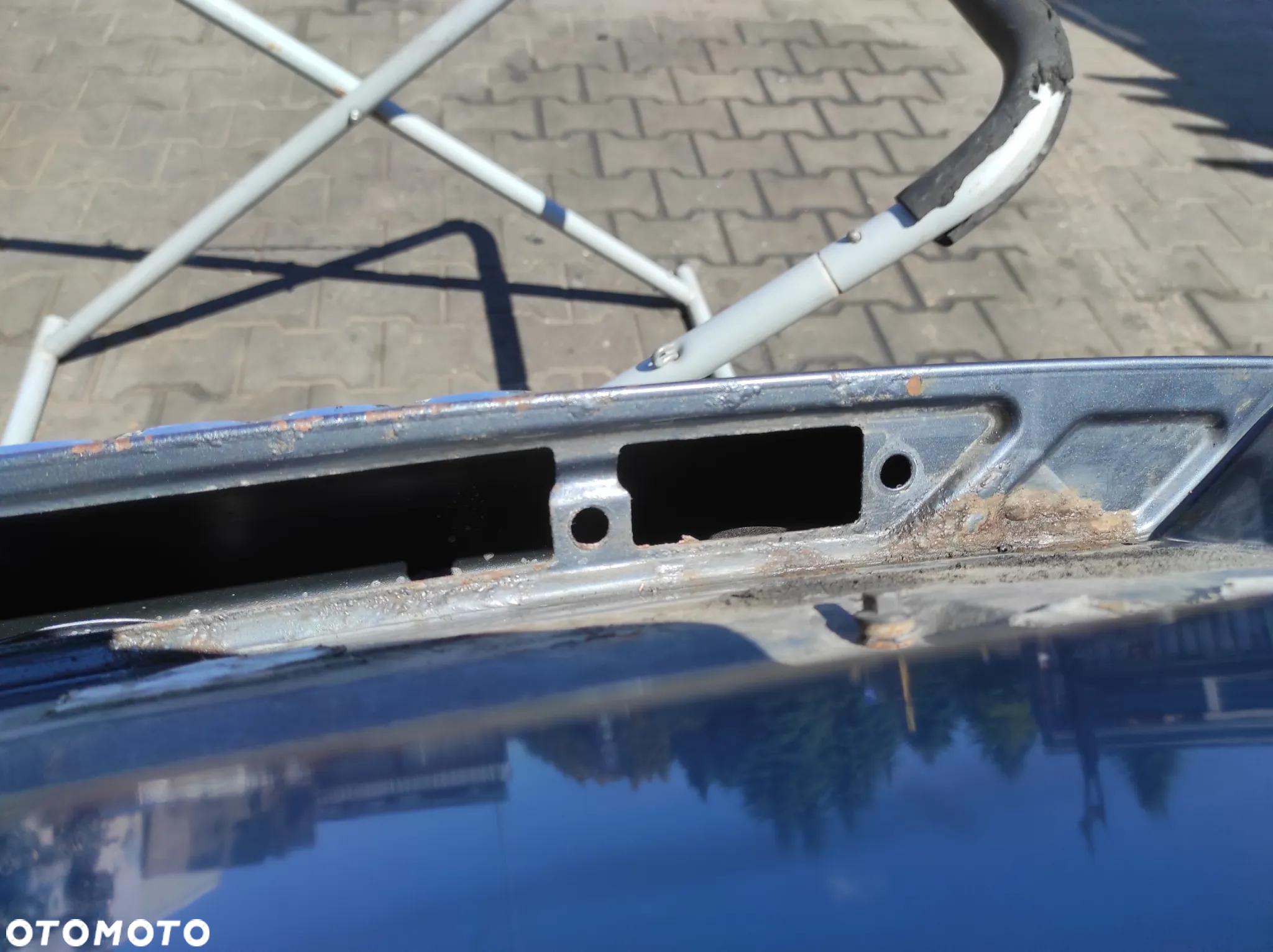 KLAPA BAGAŻNIKA TYLNA SZYBA AUDI A4 B6 KOMBI AVANT LX7Z SZARA  WYSYŁKA !!!!! - 11