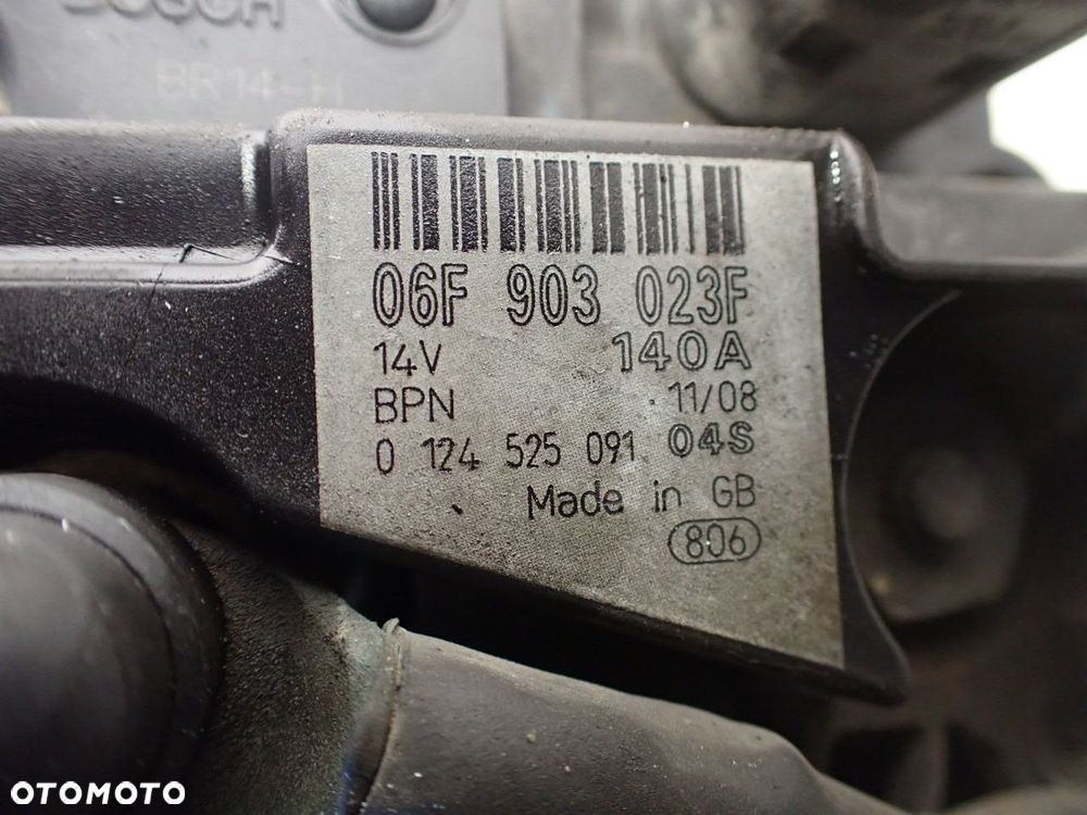 ALTERNATOR 140A VOLKSWAGEN CADDY 2.0 III 06F903023F - 6