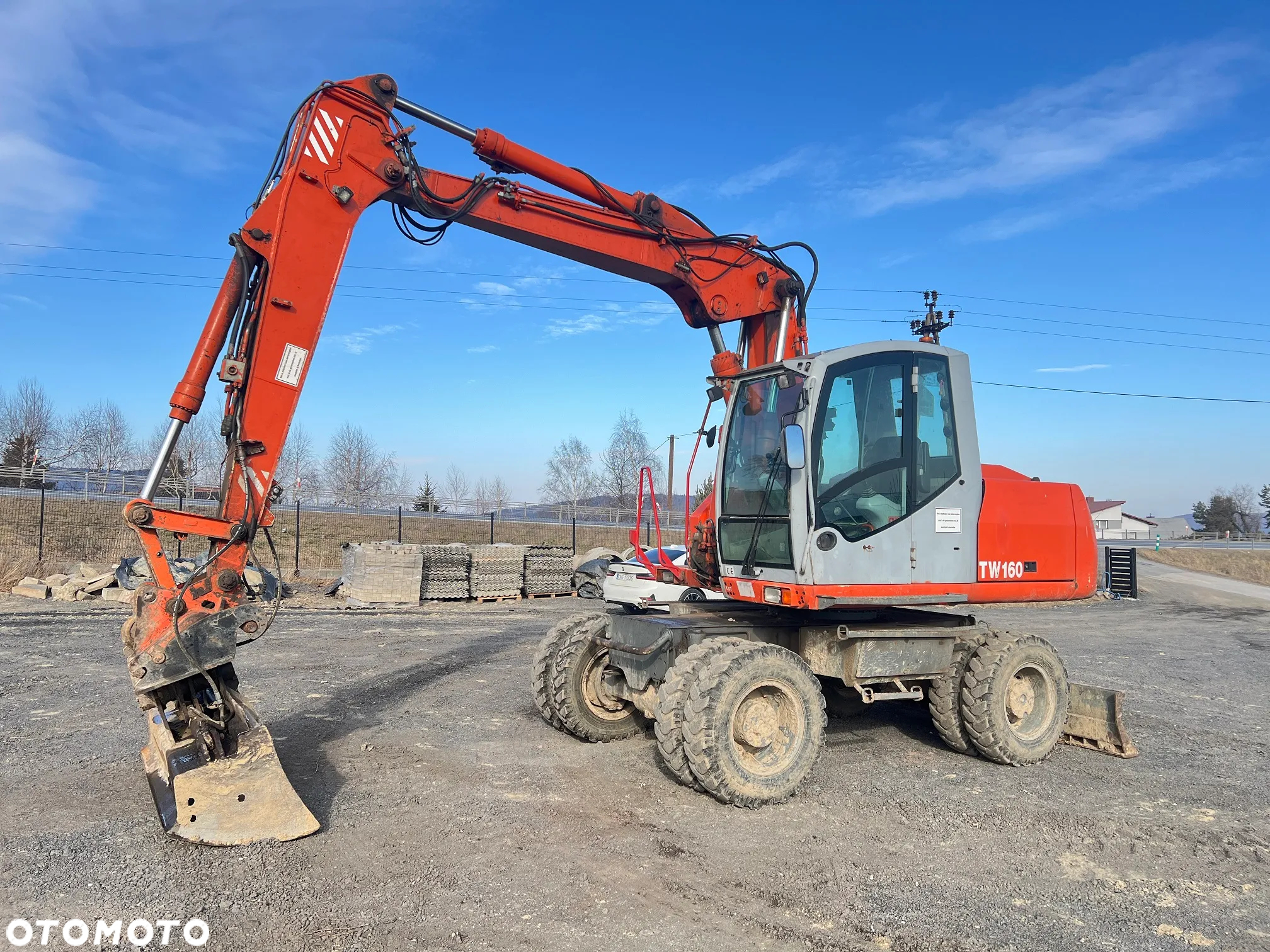 Terex TW160 * Koparka Kołowa Terex TW 160 * 18 Ton * Klimatyzacja * Stan Bardzo Dobry * - 2