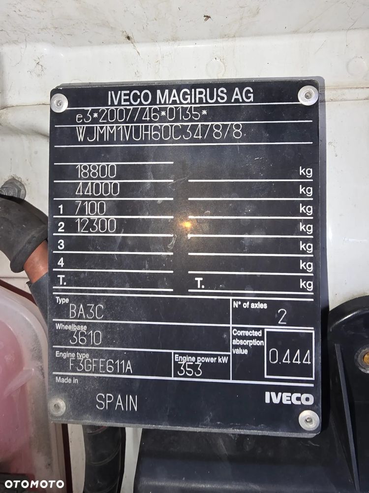 Iveco STRALIS 480 KM RETARDER  LOW DECK - 11