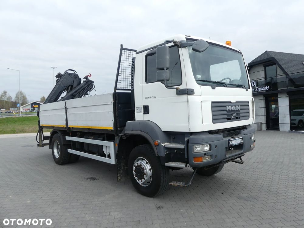 MAN TGM 18.330 / 4x4 / MANUAL / HDS HIAB 122-2 DUO / - 12