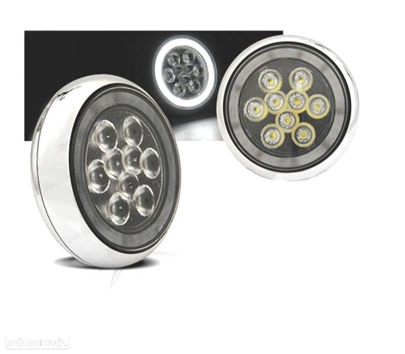 FAROIS NEVOEIRO GRELHA DIANTEIRA FULL LED PARA MINI COOPER - 1