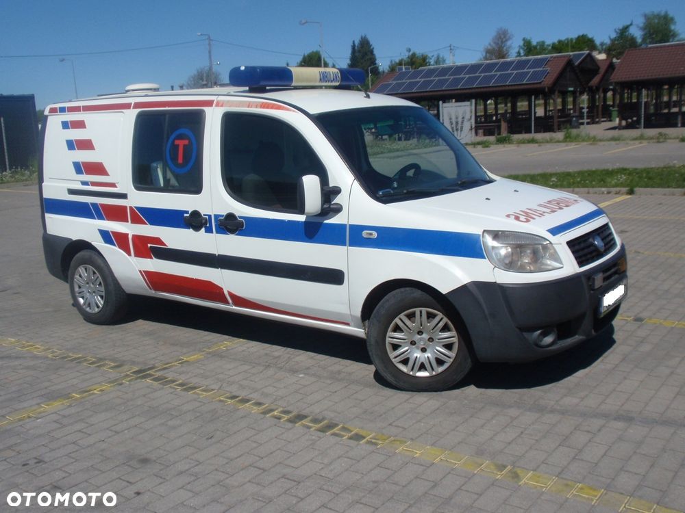 Fiat DOBLO 223/WAS, MAXI DŁUGI LONG SPECJALNY SANITARNY KARETKA AMBULANS, F-VAT-23%