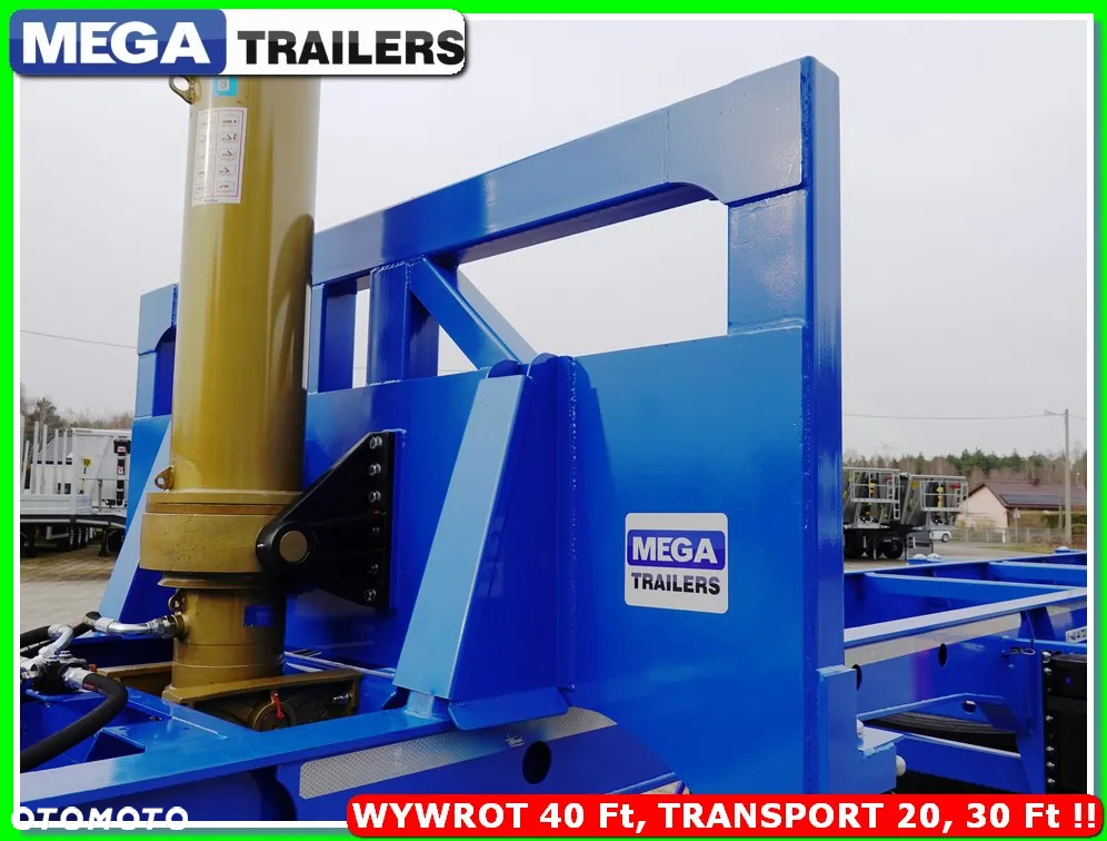 Mega 65 m³ wywrotka na kontener 40 Ft / do 44,0 T DMC zestawu !!! - 31